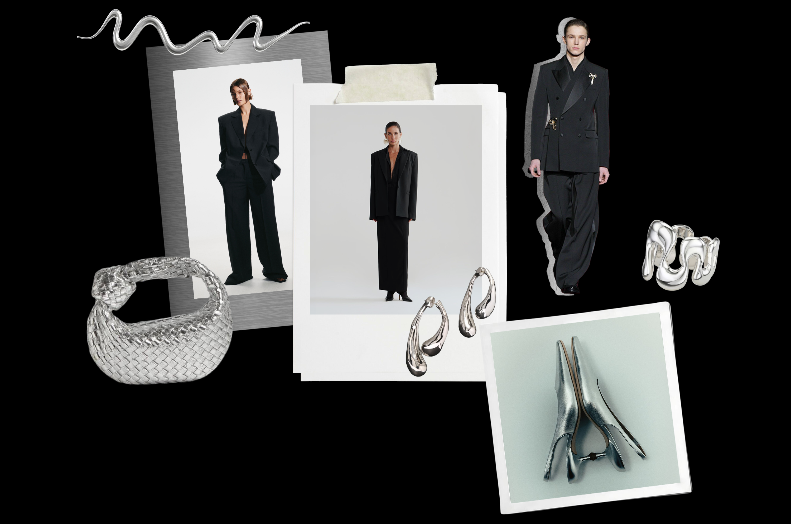 Inspiracje dress code Black & Chrome